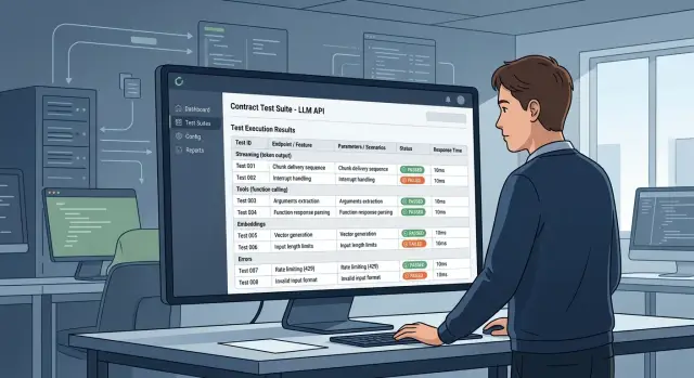 Контрактные тесты для OpenAI-совместимых провайдеров