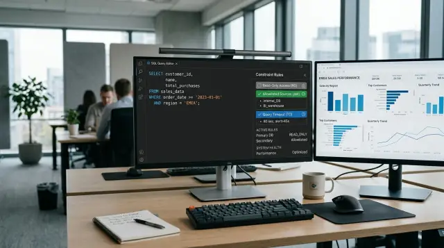 SQL-агент без риска для продакшен-базы: readonly и лимиты