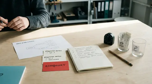 Параллельные ветки агента нельзя склеивать вслепую
