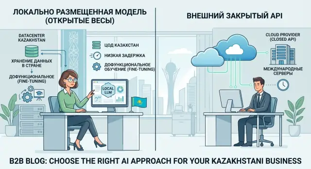 Модель с открытыми весами или закрытая: где что лучше