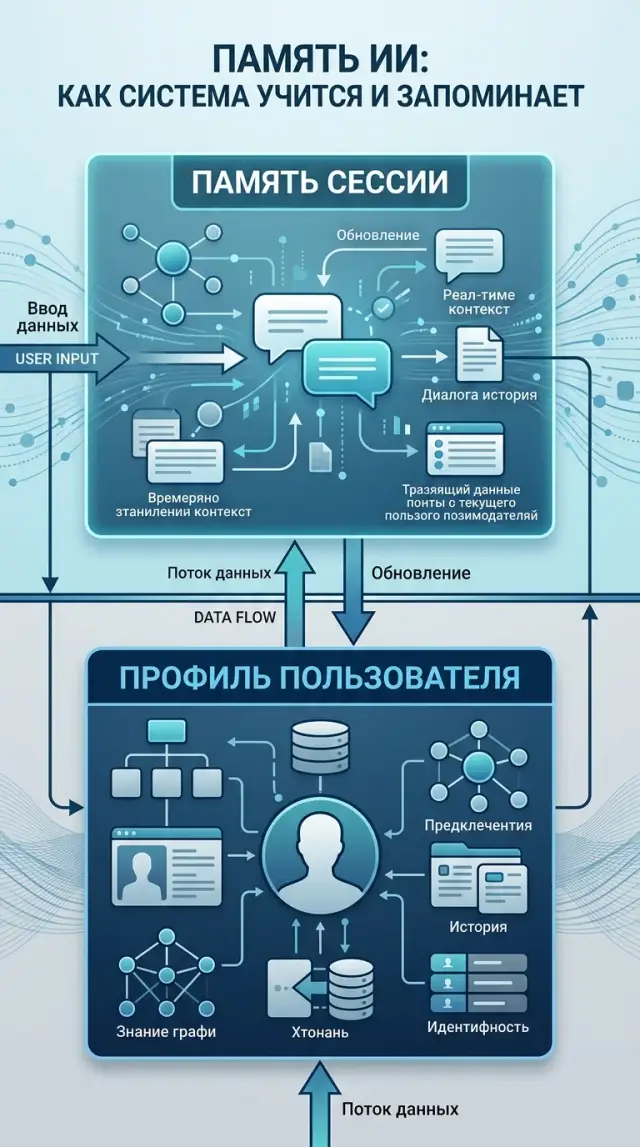 Сессионный контекст и профиль пользователя: как разделить
